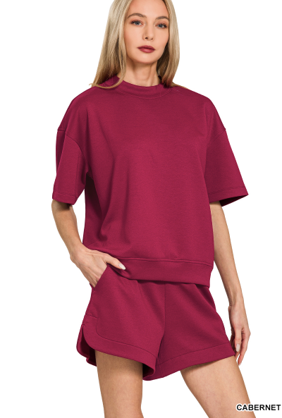 Scuba Top & Shorts Set