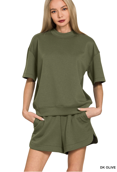 Scuba Top & Shorts Set