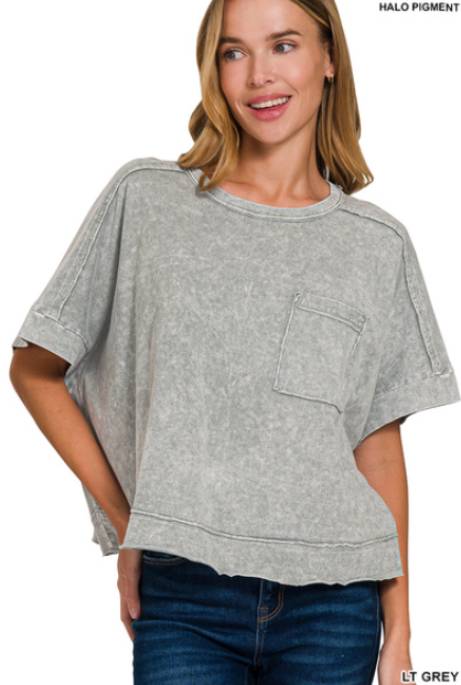 Halo Snow Box Tee