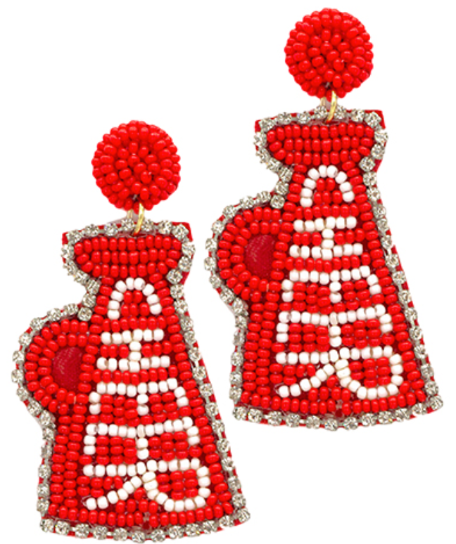Cheer Megaphone Earring