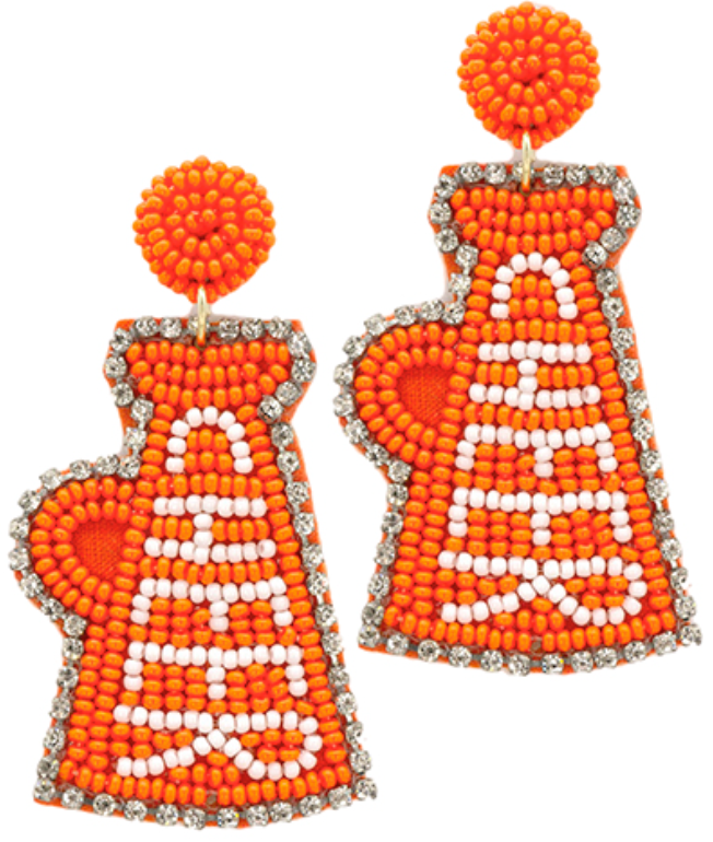 Cheer Megaphone Earring