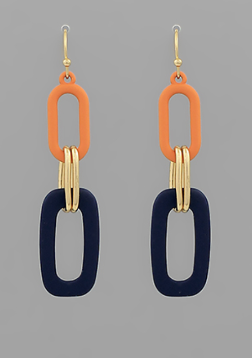 Gameday Linked Earrings