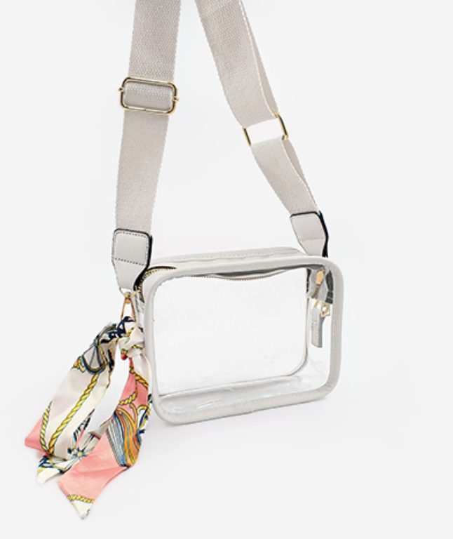 Clear Scarf Purse