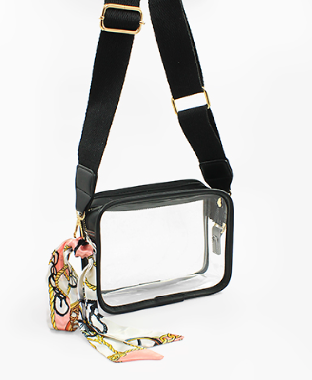 Clear Scarf Purse