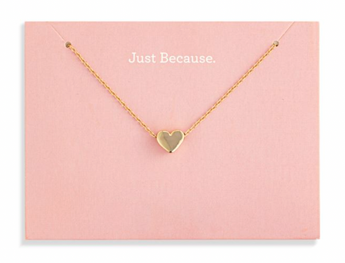 Floral Card and Necklace