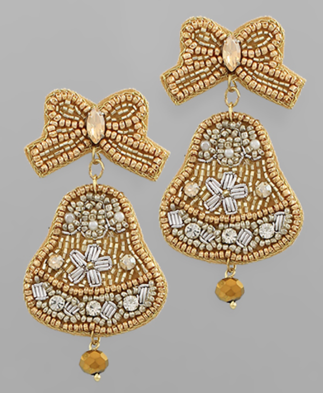 Holiday Beaded Earrings