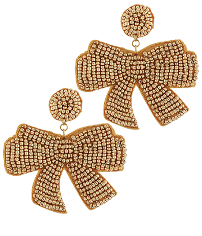 Christmas Beaded Earrings