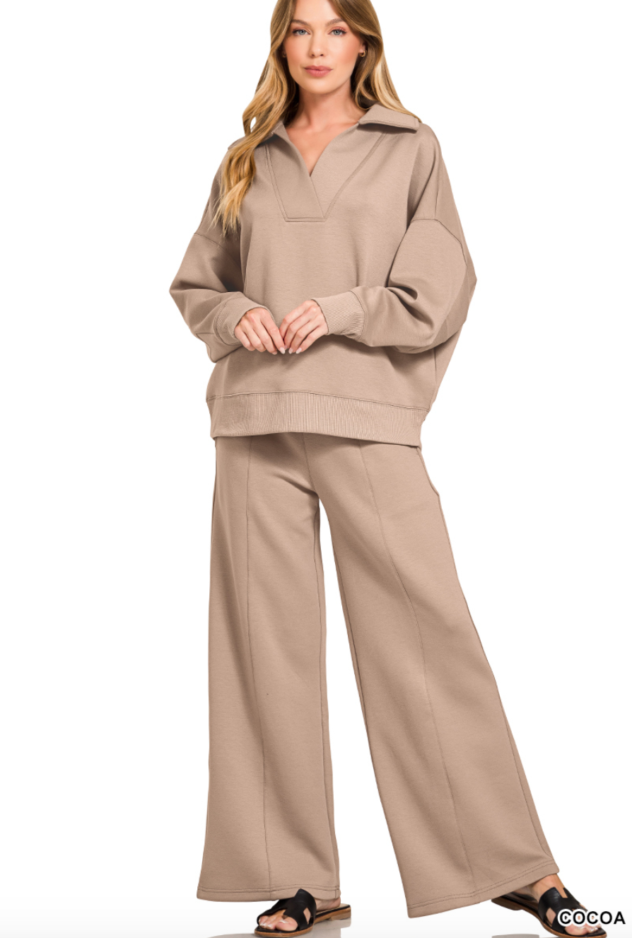 Scuba Pullover & Pants Set