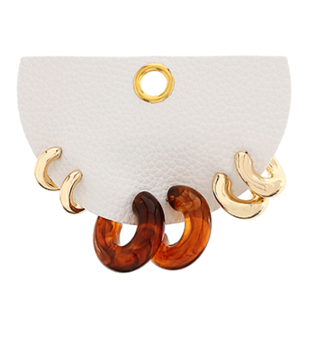 Tortoise Hoop Set