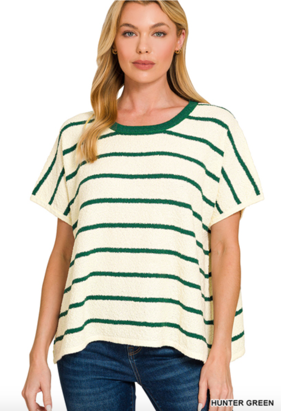 Striped Oversized Sweater