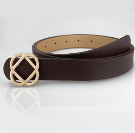 Geometric Buckle Belt