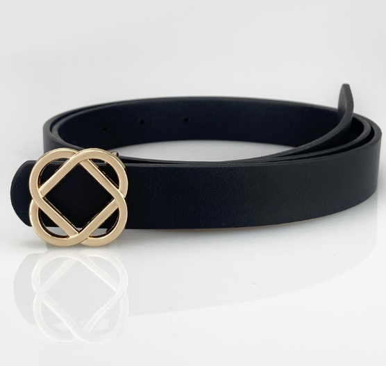 Geometric Buckle Belt