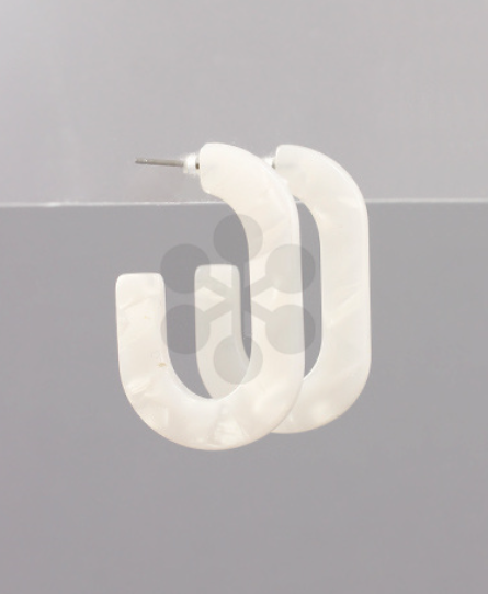 Acrylic 40mm Hoops