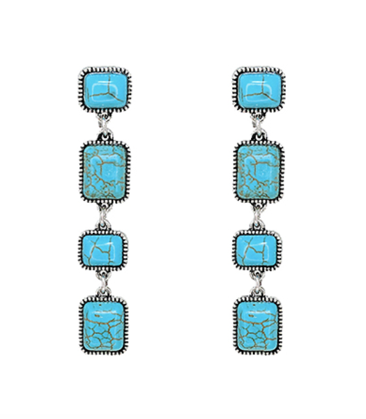 Western Linear Earrings