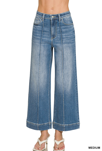 Medium Pintuck Wide Pants