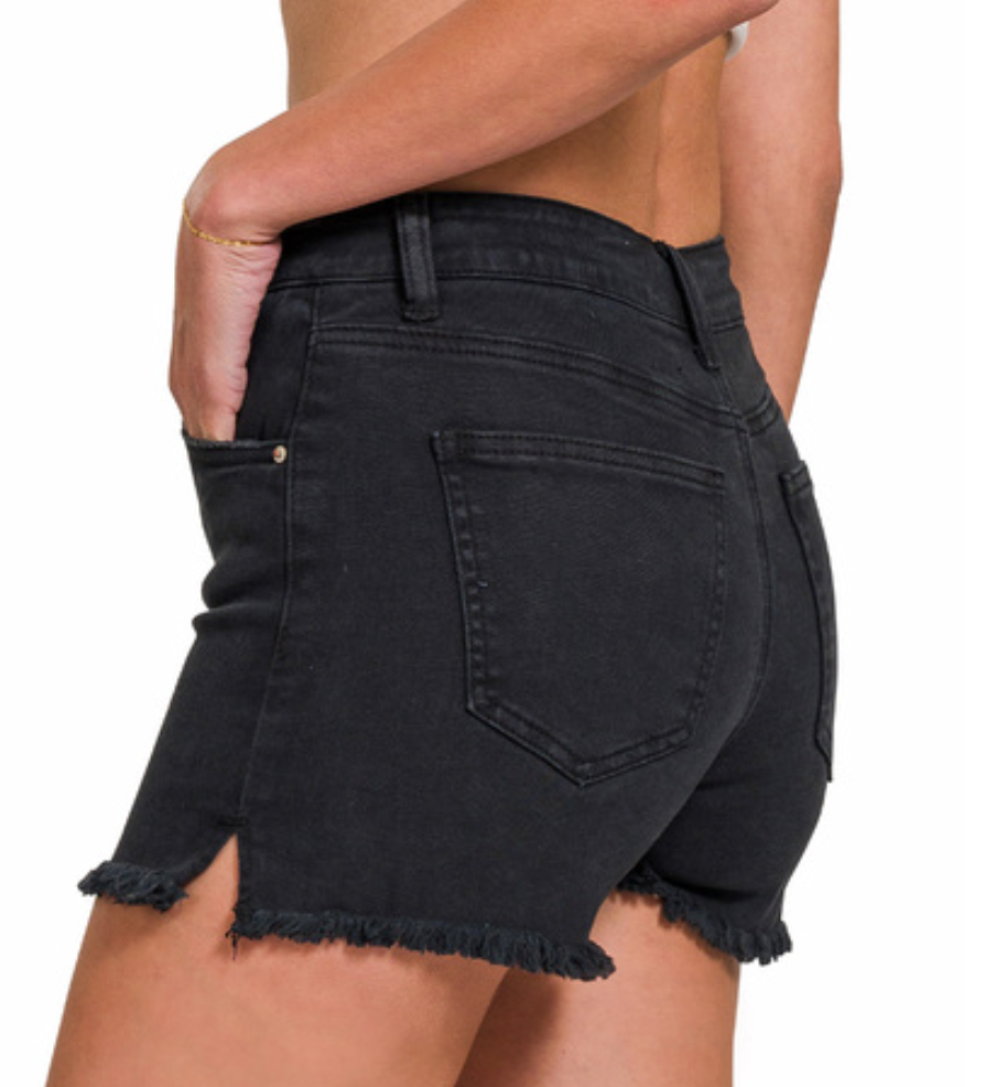 Acid Washed Shorts