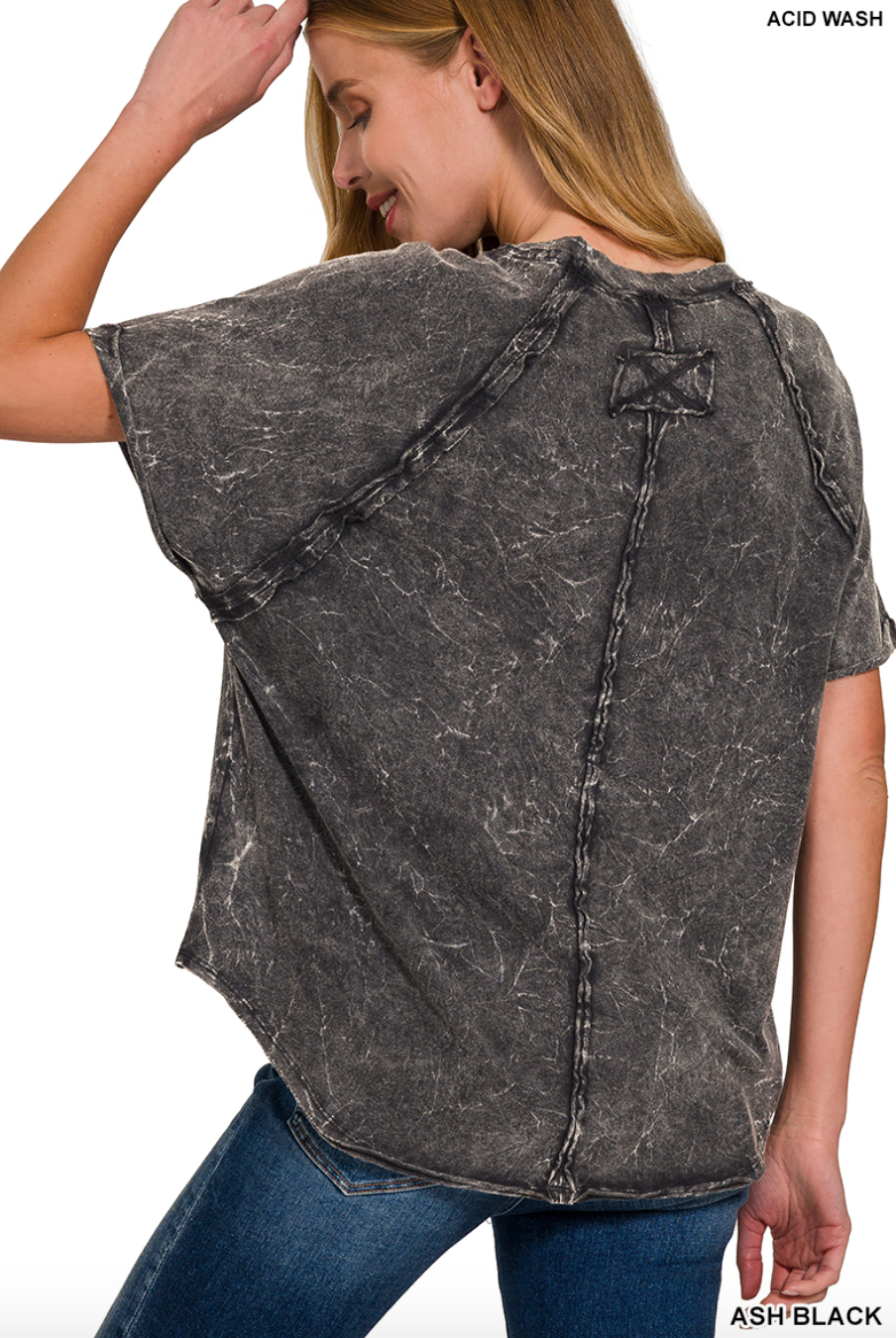 Washed Raglan Tee