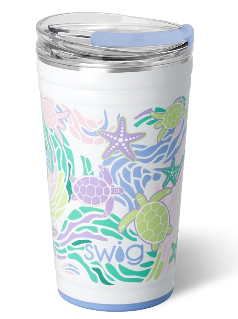 Sea Swirl Party Cup (24oz)