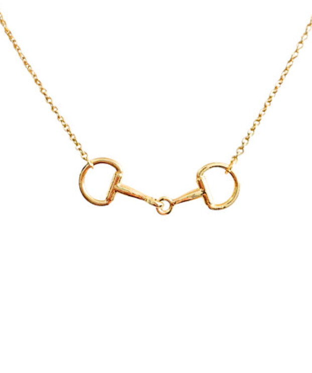 Linked Horsebit Necklace