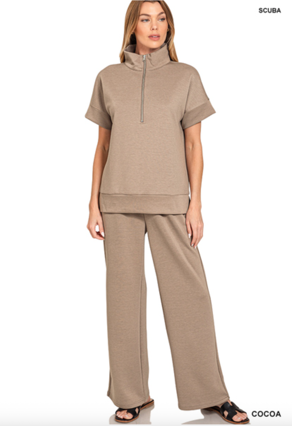 Scuba Top & Pants Set
