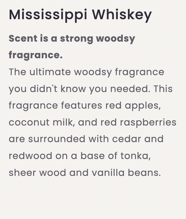 Mississippi Candle Co.|Diffuser Oil