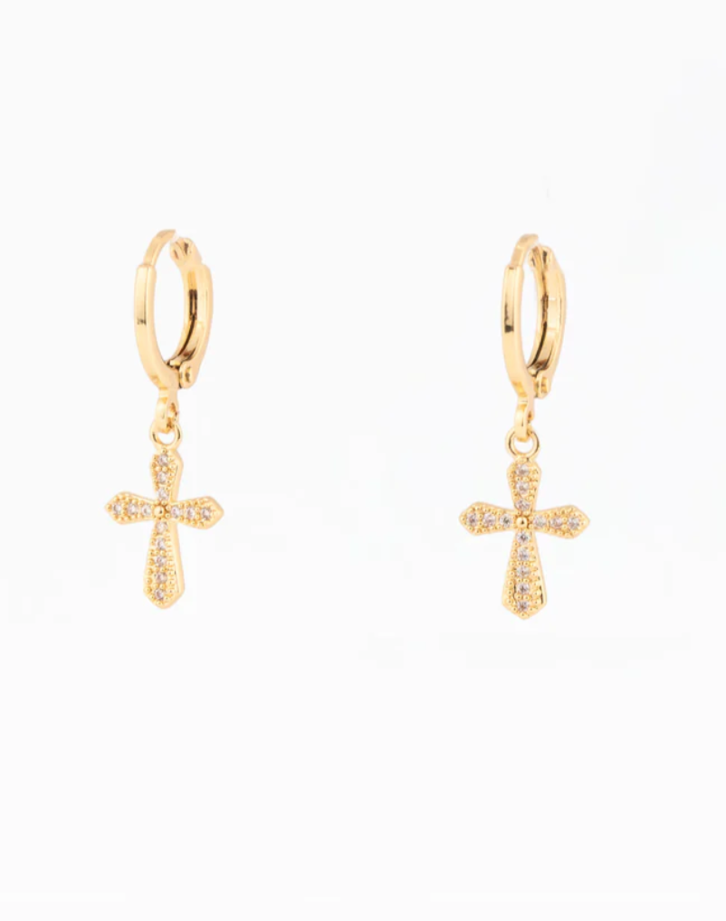 Yara Cross Earrings