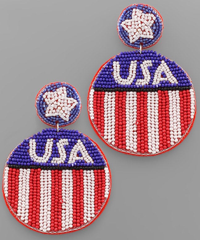 Patriotic Earrings