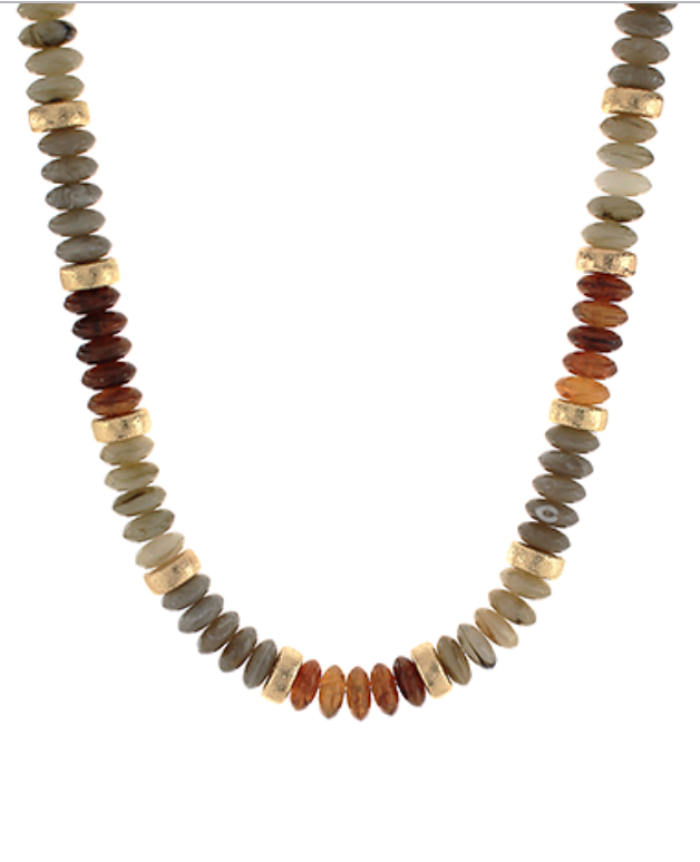 Rondelle Bead Necklace