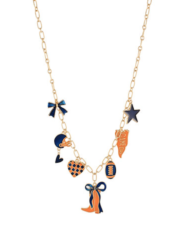 GAMEDAY Multi Charm Necklace