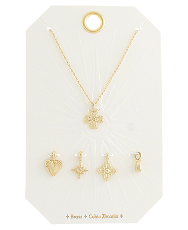 Charm Necklace Set