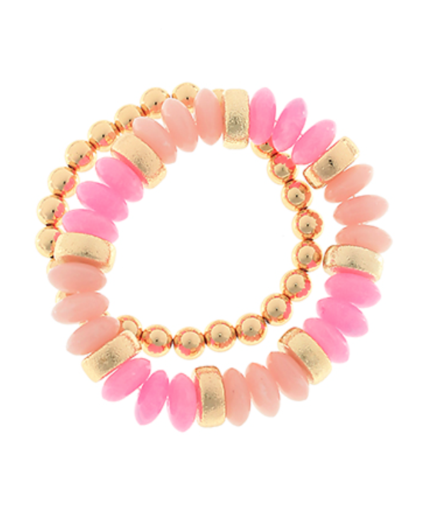 Rondelle Bead Bracelets