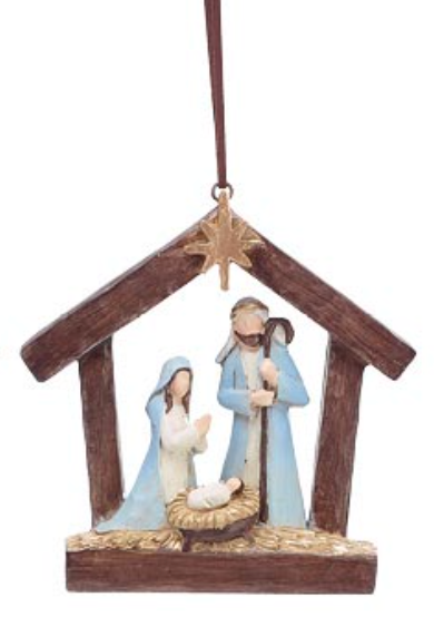 Manger Scene Ornament