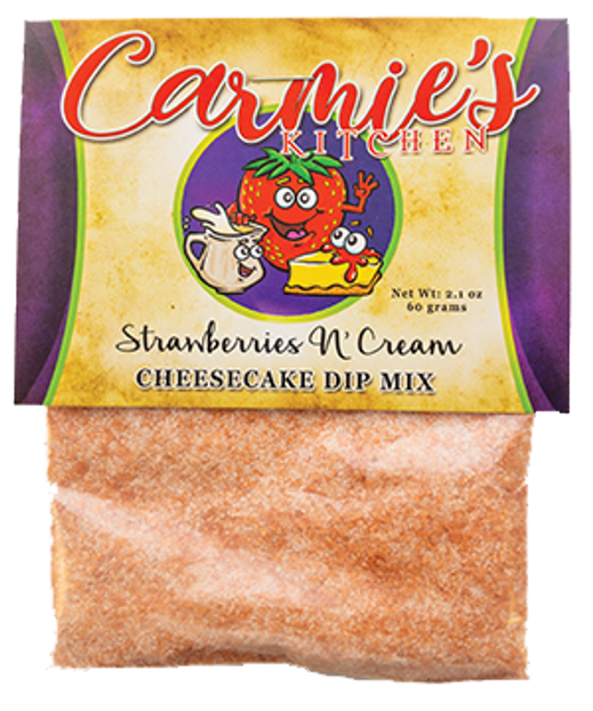Carmie's Strawberries N' Cream Cheesecake Dip