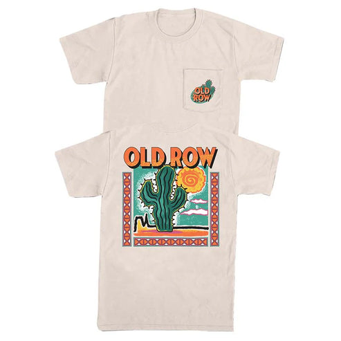 cactus tee Old Row|Western Cactus Tee