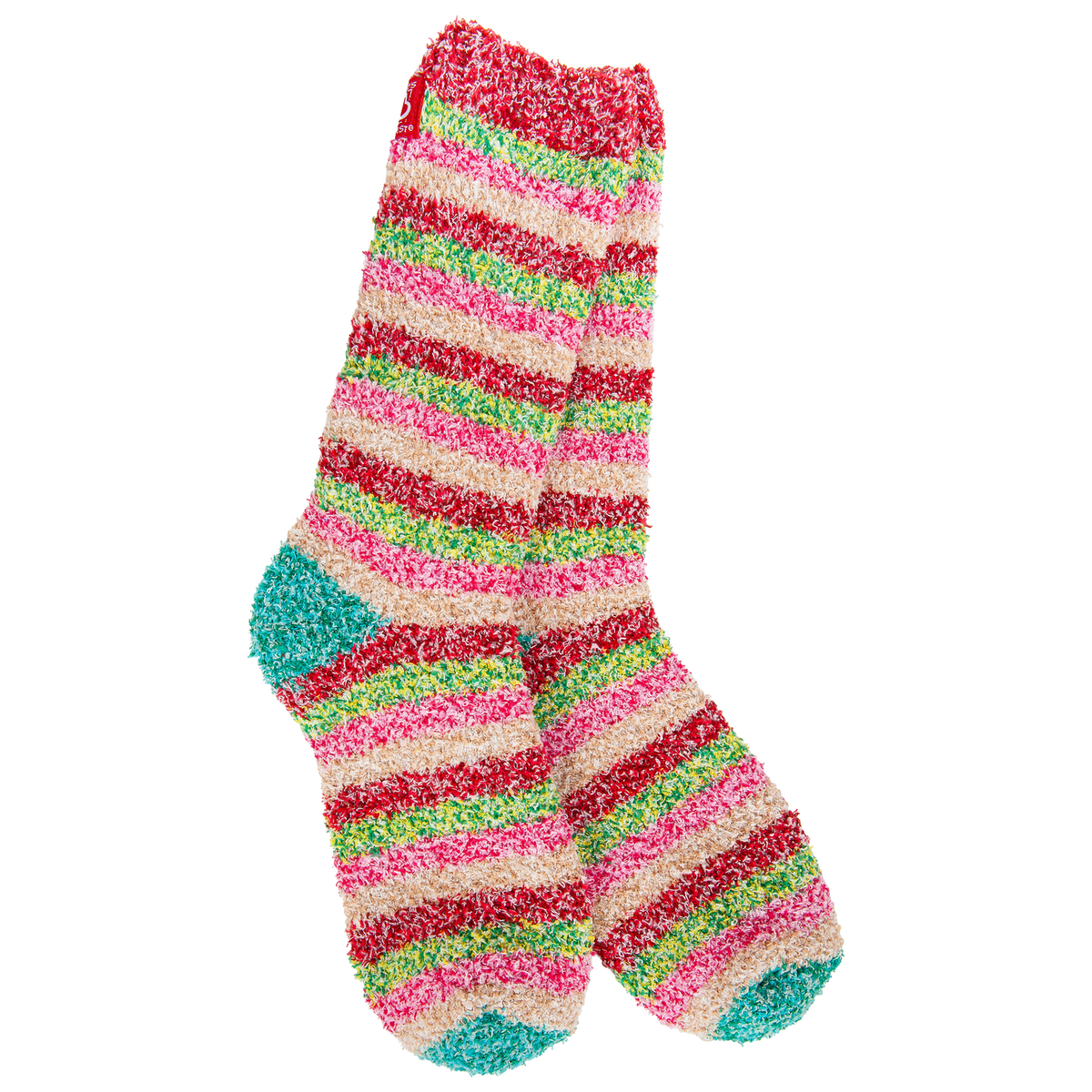 WSS Holiday Striped Crew Socks