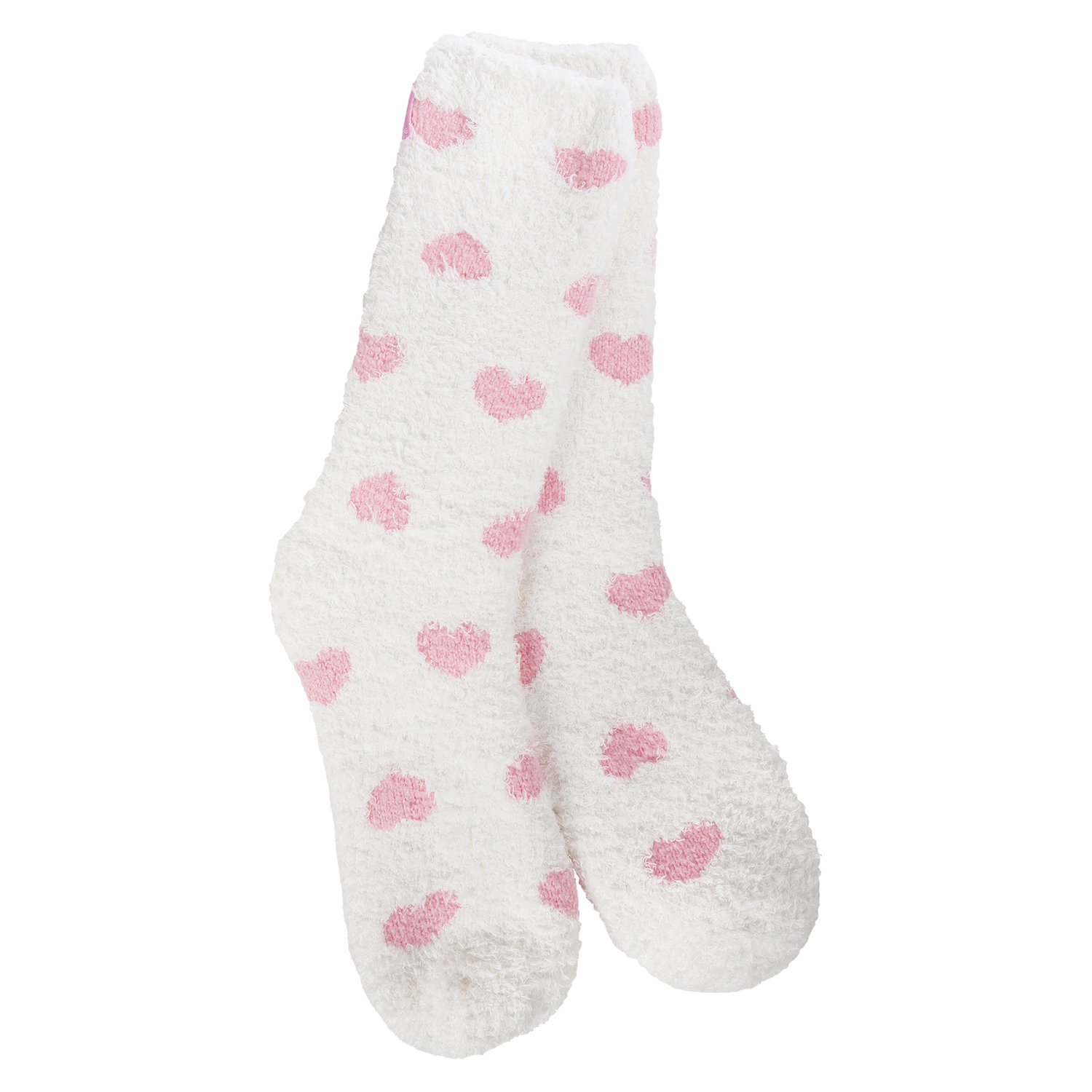 WSS Pink Heart Socks
