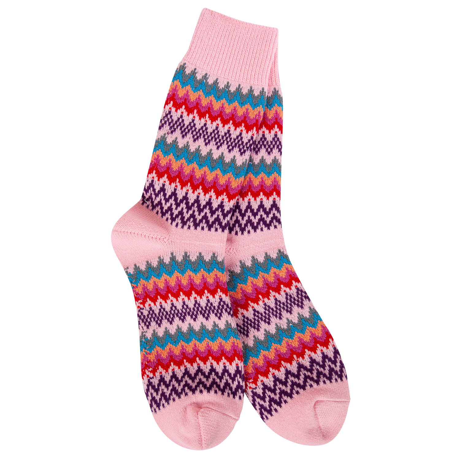 WSS| ZigZag Crew Socks