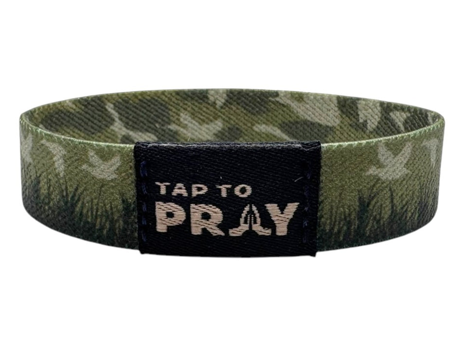 Tap To Pray™ Waterfowl Camo Wristband