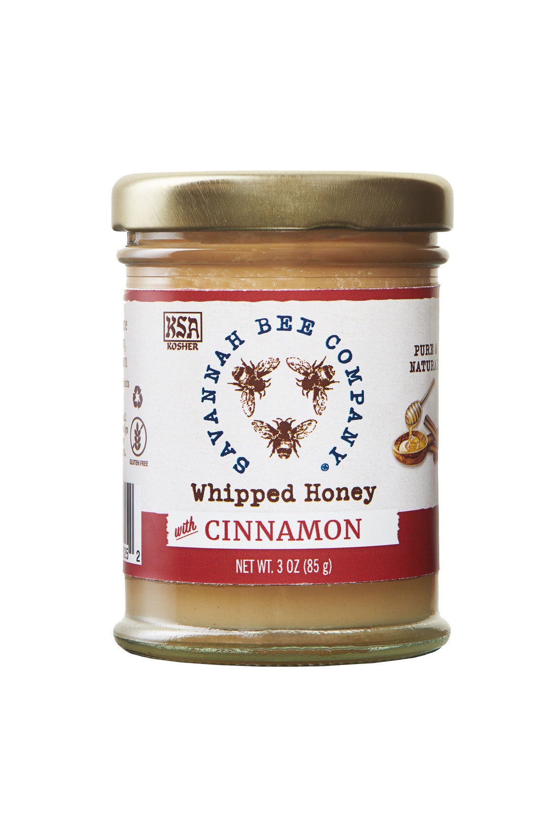 Savannah Bee Whipped Honey 3oz