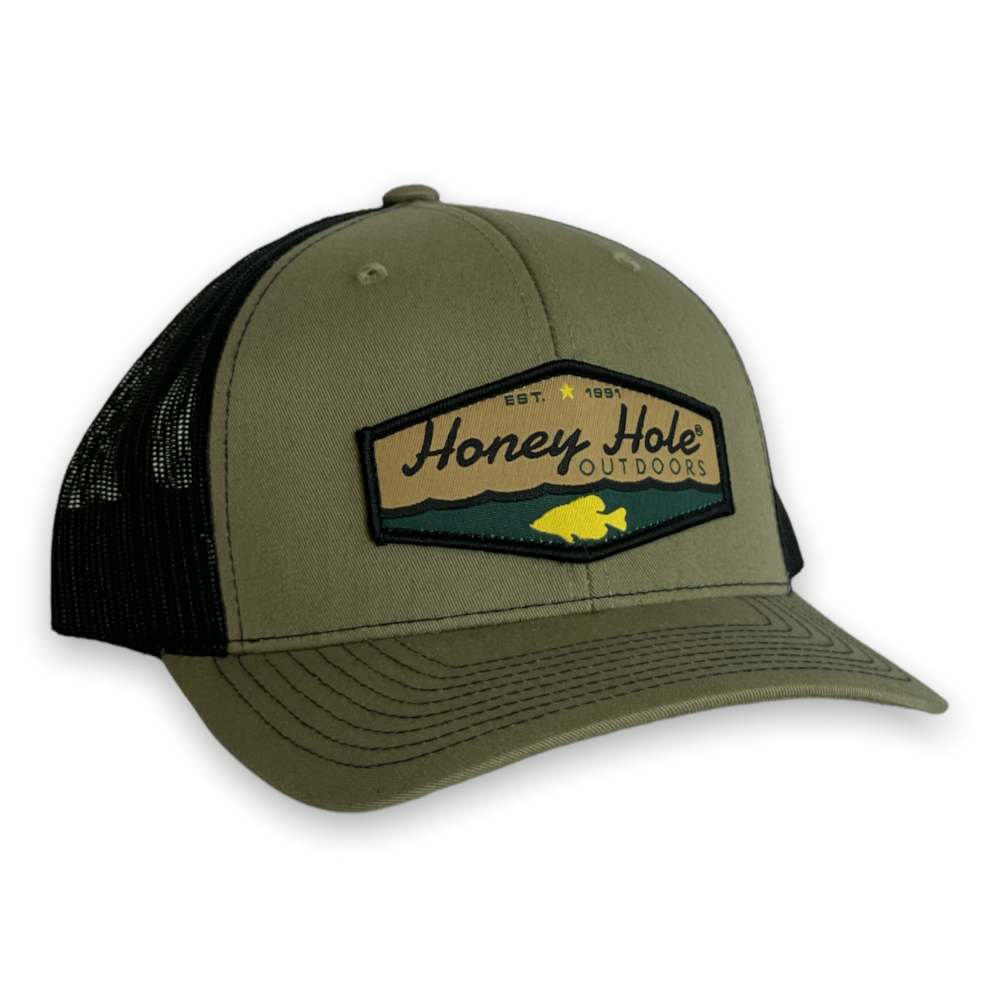 Honey Hole | Snapback Patch Hat