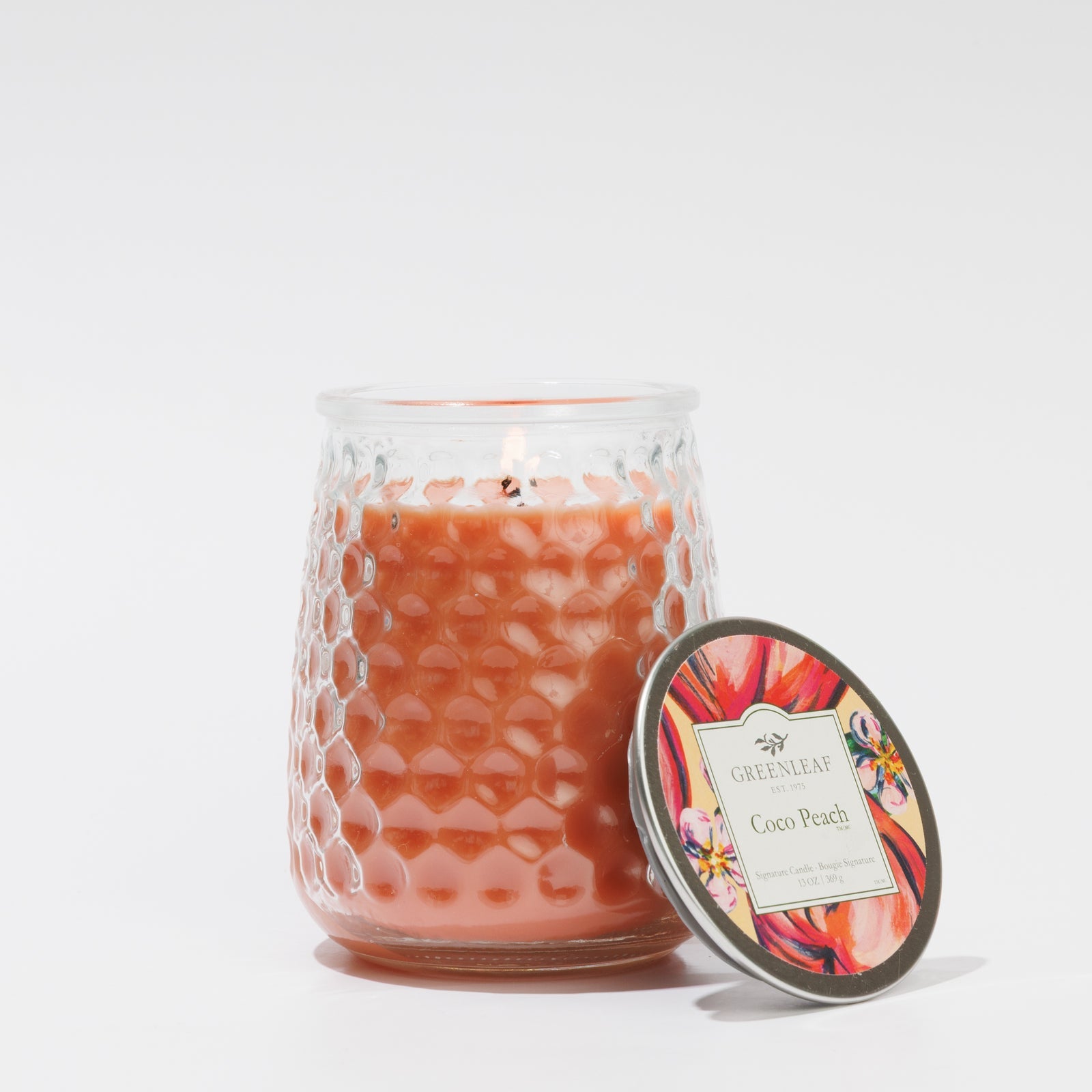Greenleaf|Coco Peach Candle