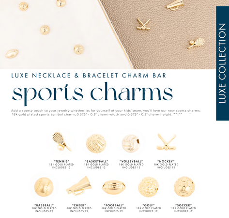Luxe Sports Charm
