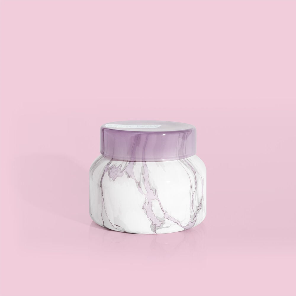 Aloha Orchid Marble Jar