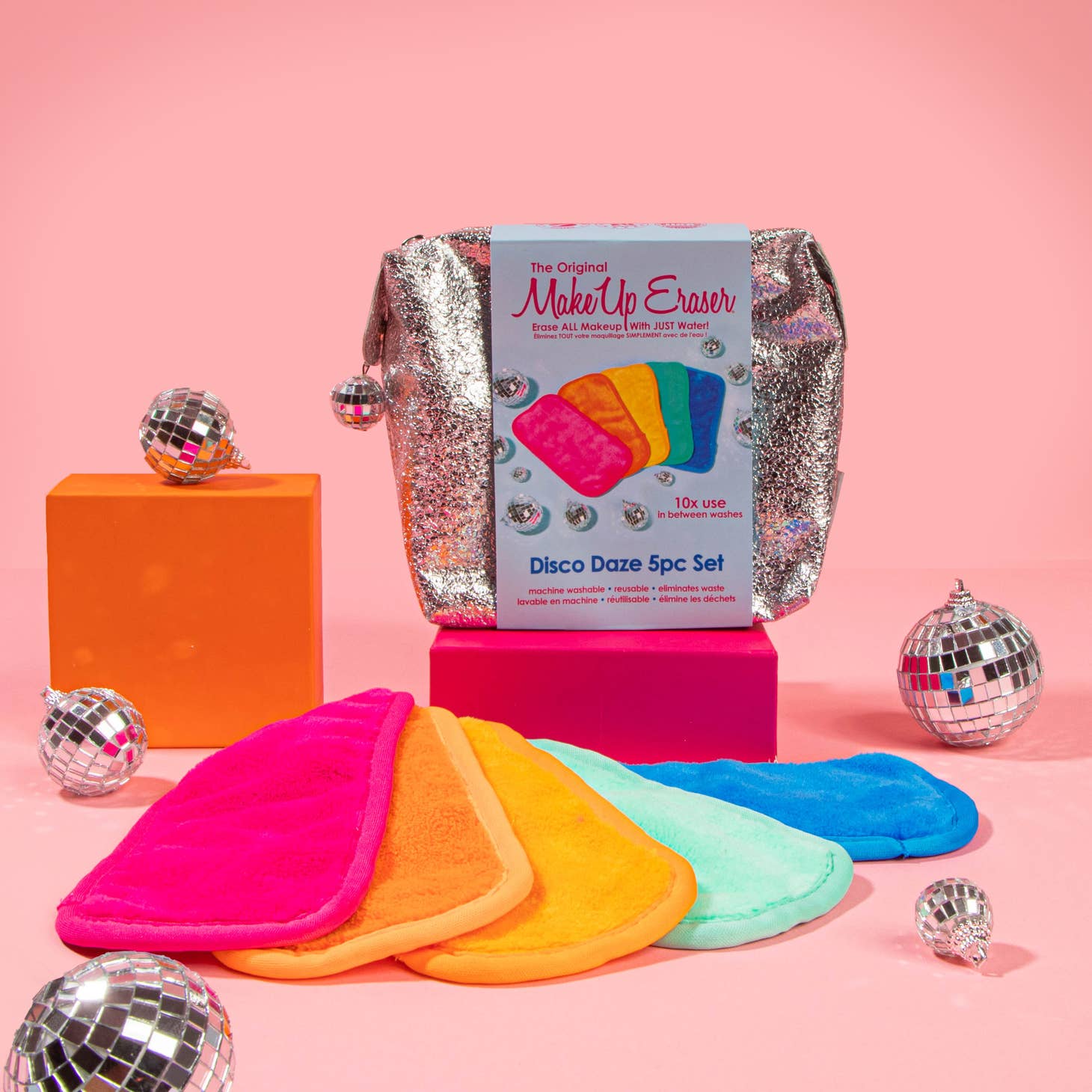 Disco Daze Makeup Eraser 5pc Set