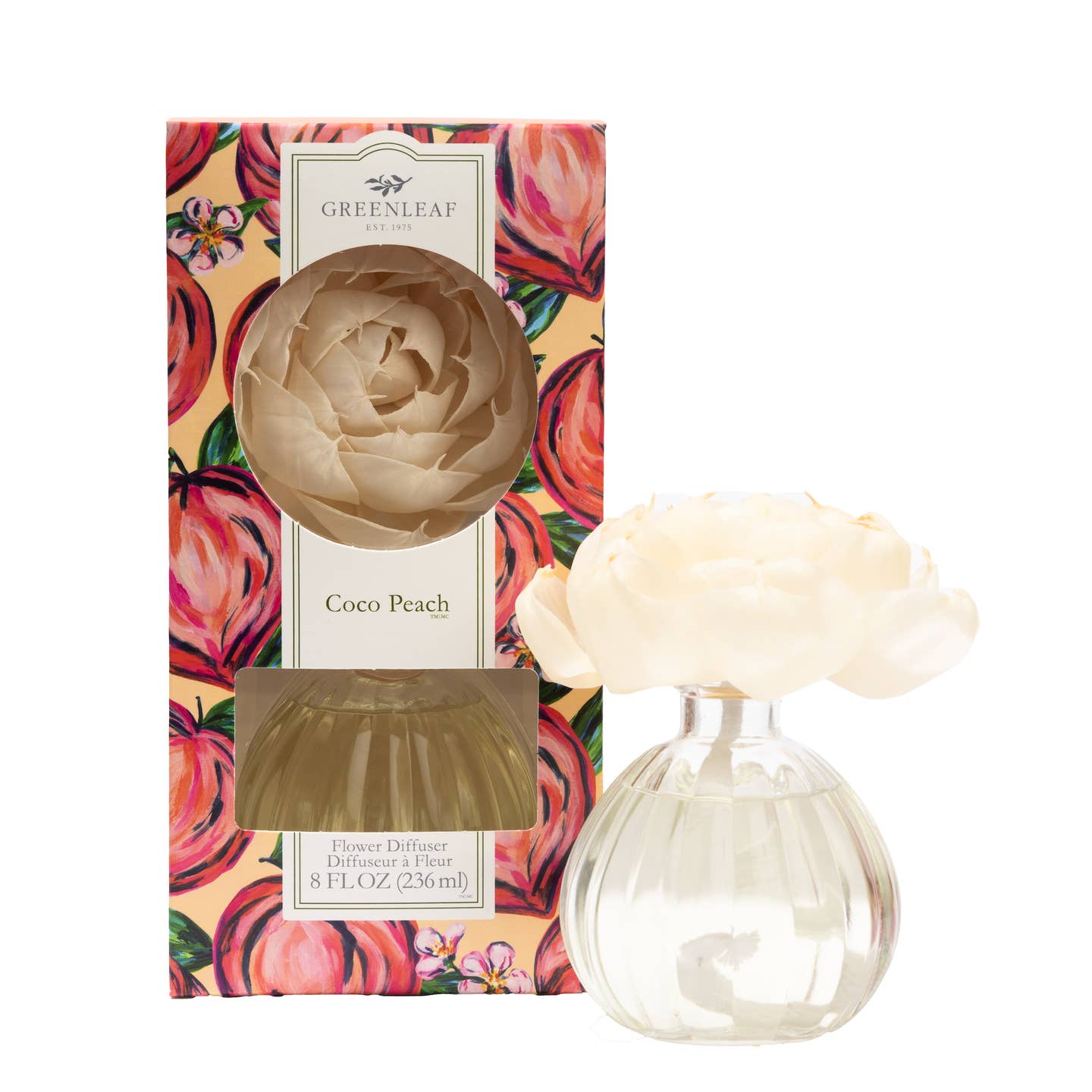 Greenleaf|Coco Peach Flower Diffuser