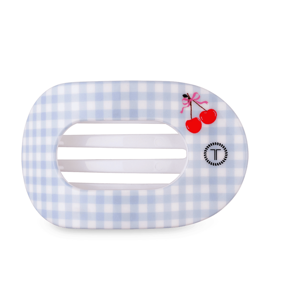 Flat Round Teleties Clip-Large