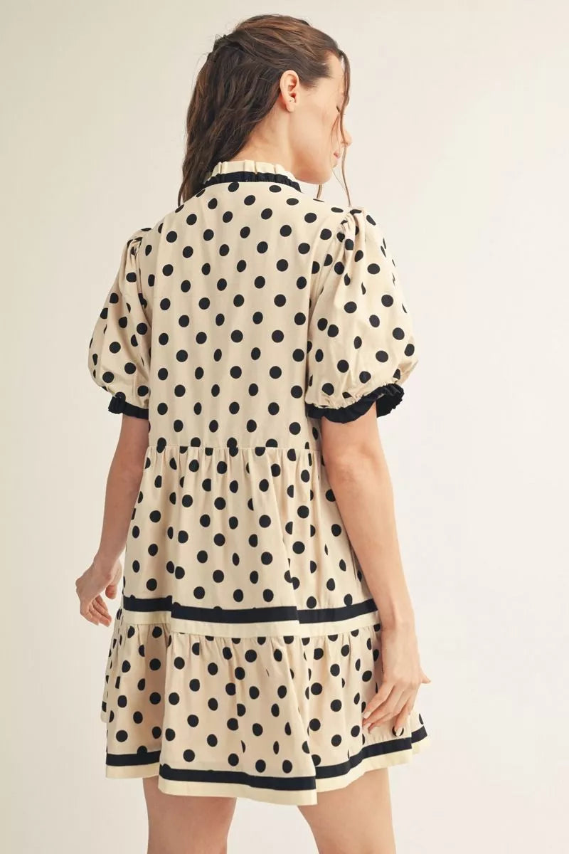 Black Polka Dot Dress