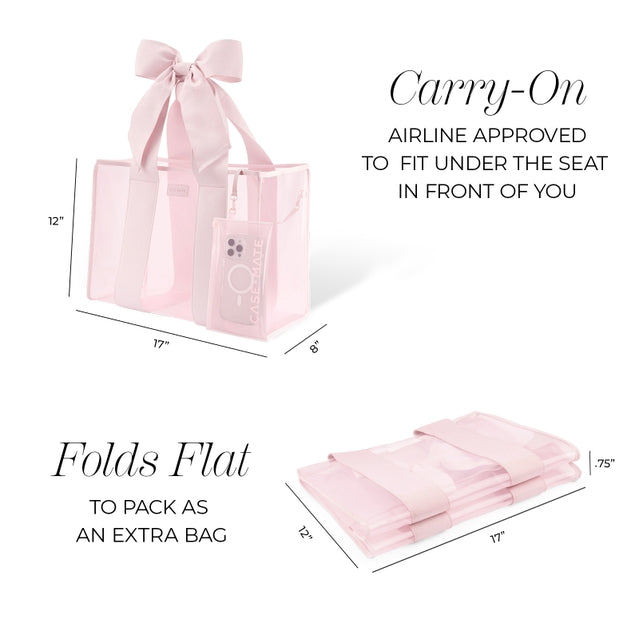 Case-Mate|Bow Jelly Tote Bag
