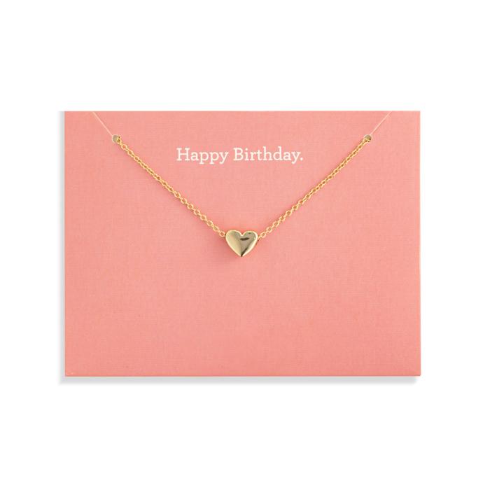 Floral Card and Necklace