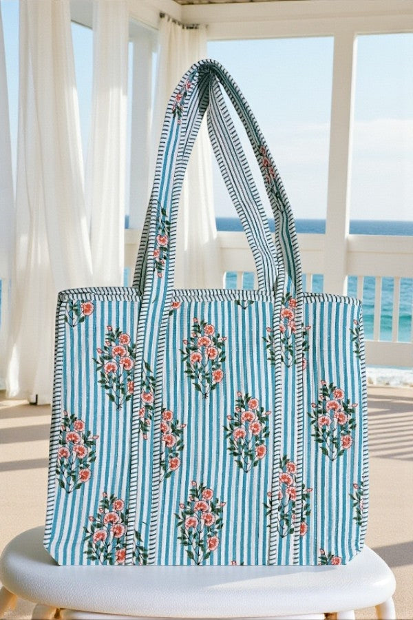Floral Tote Bag